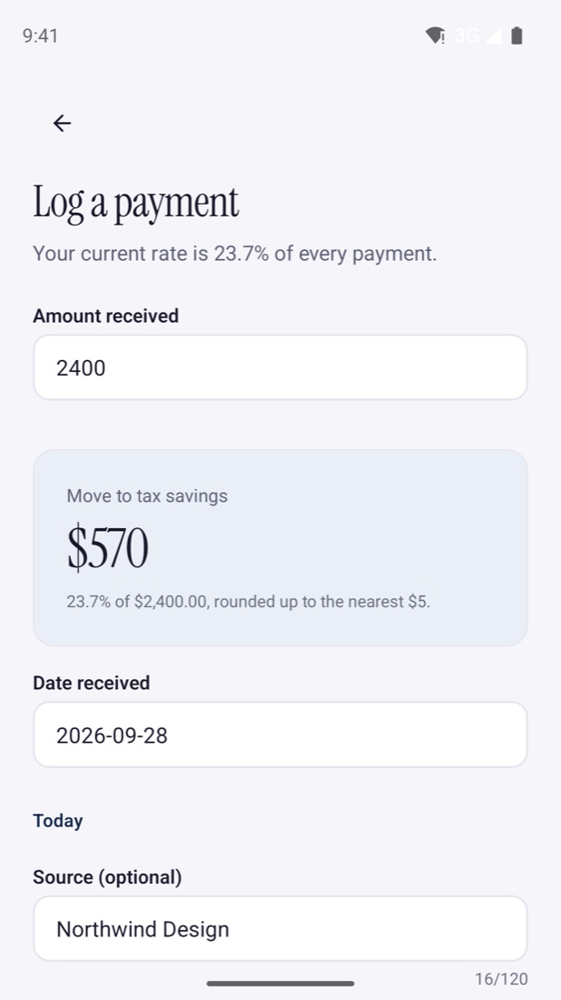 Holdback screenshot 2